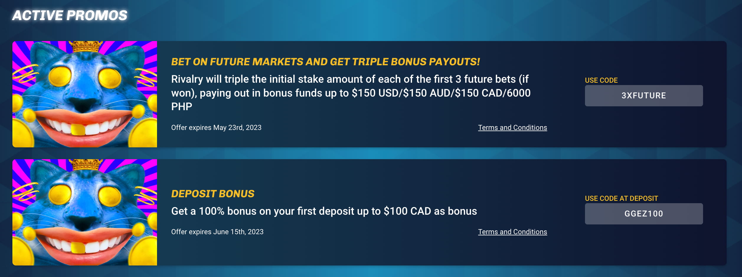 Bonus Rivalry Rivalry casino bonus