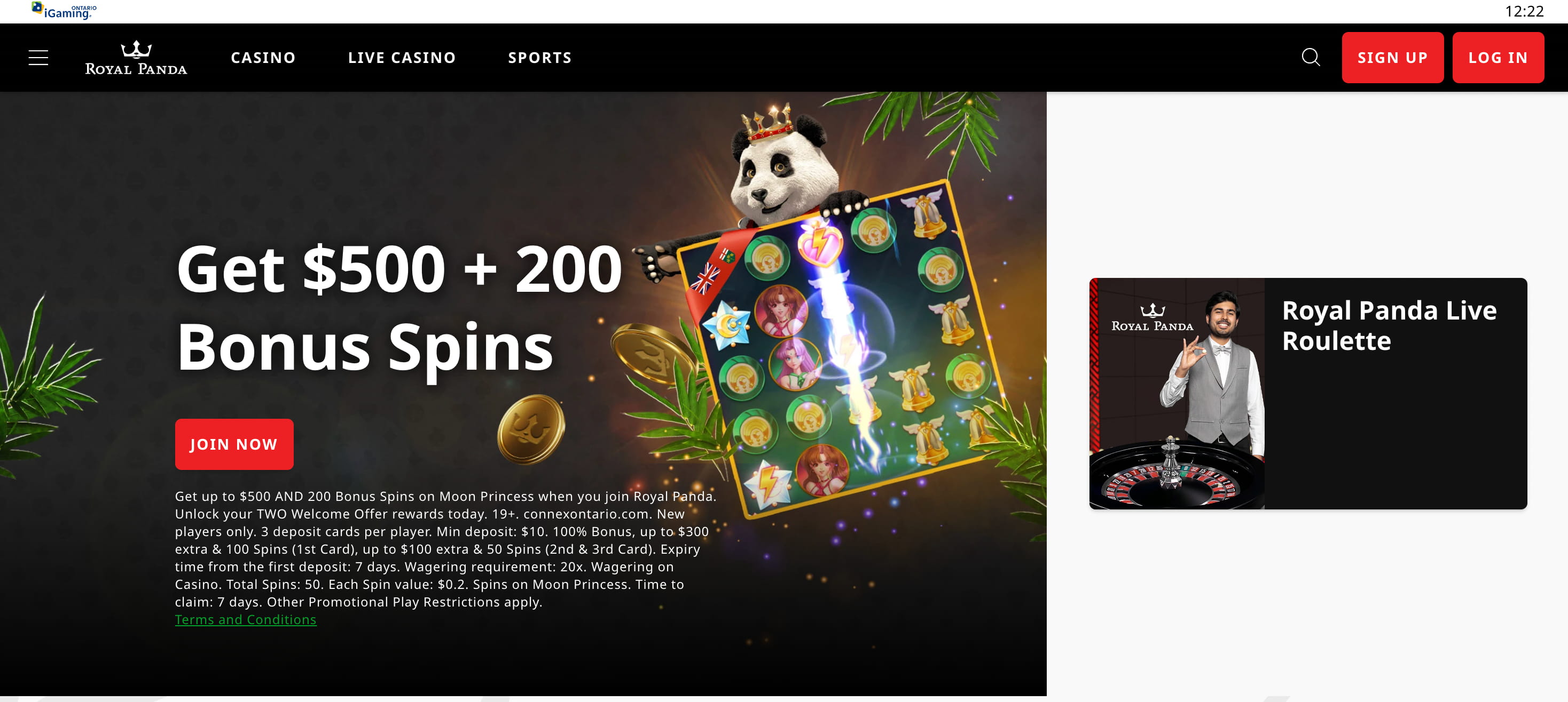Royal Panda Casino Royal Panda official